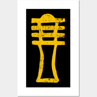 Djed Pillar Hieroglyph Posters and Art